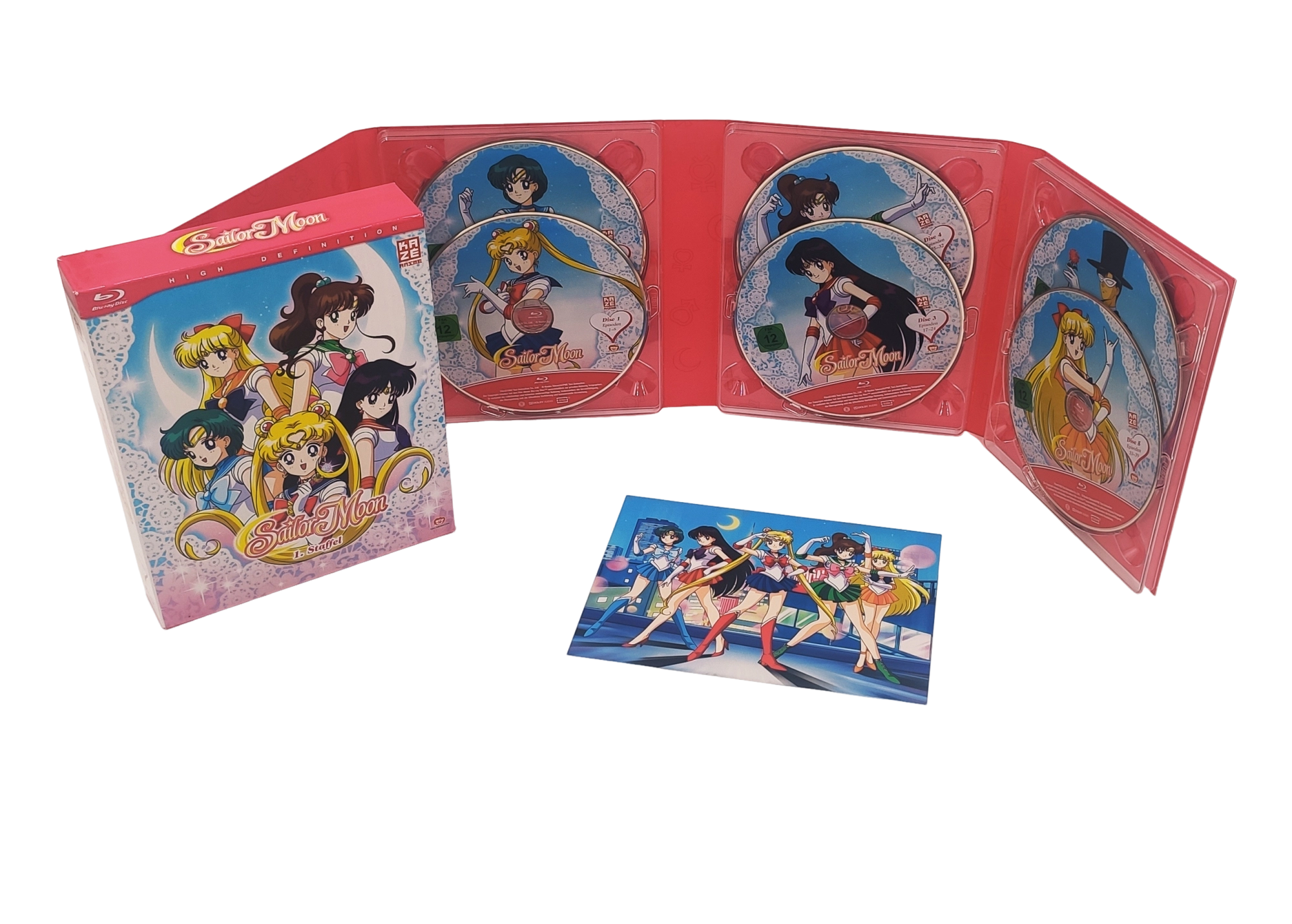 Vue 1 du coffret Kazé Allemagne deuxième version.