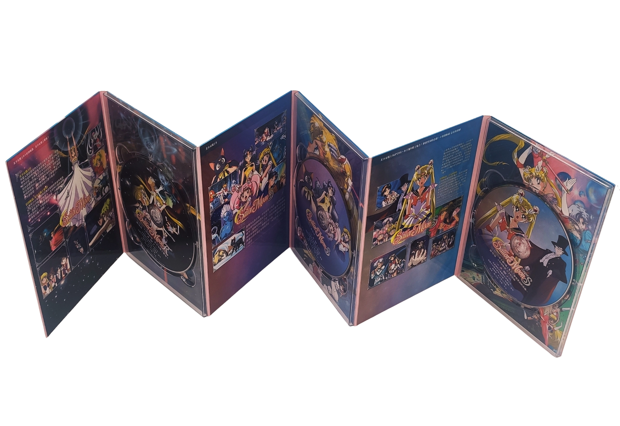Vue 1 du second coffret films chinois.