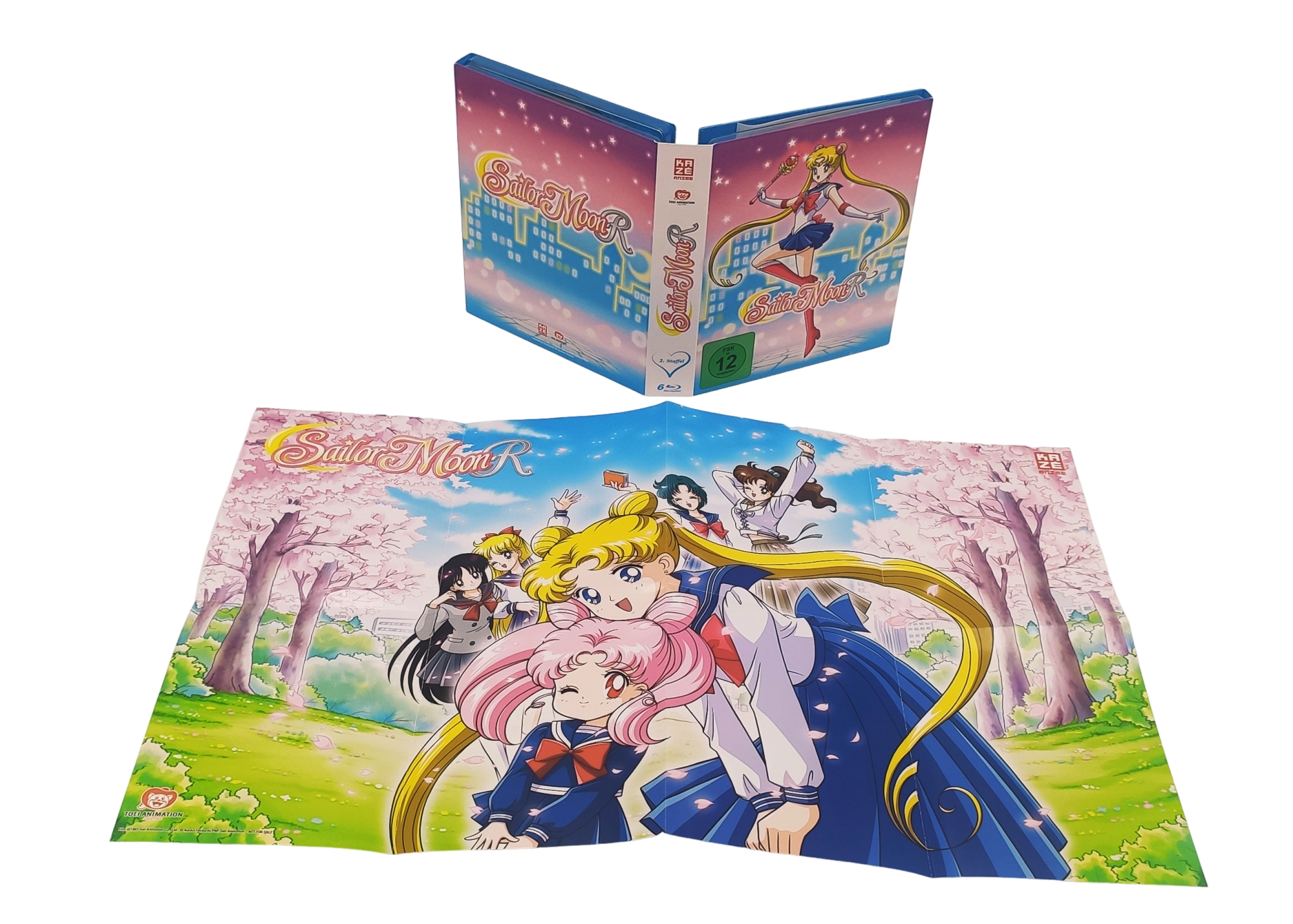 Vue 3 du coffret Kazé Allemagne deuxième version Saison 2.