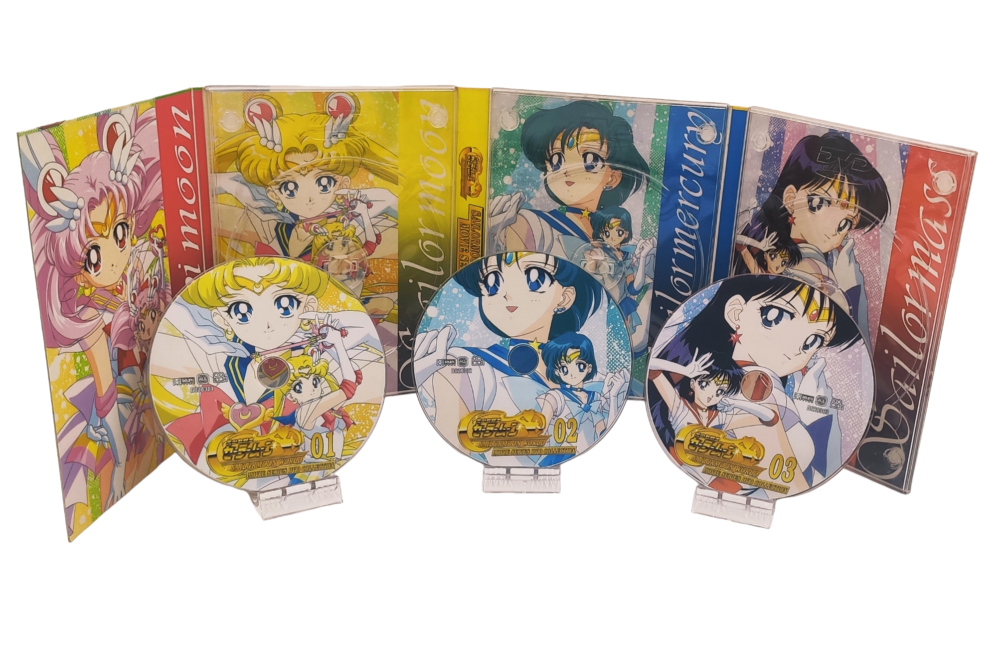 Vue 4 du premier coffret films chinois.