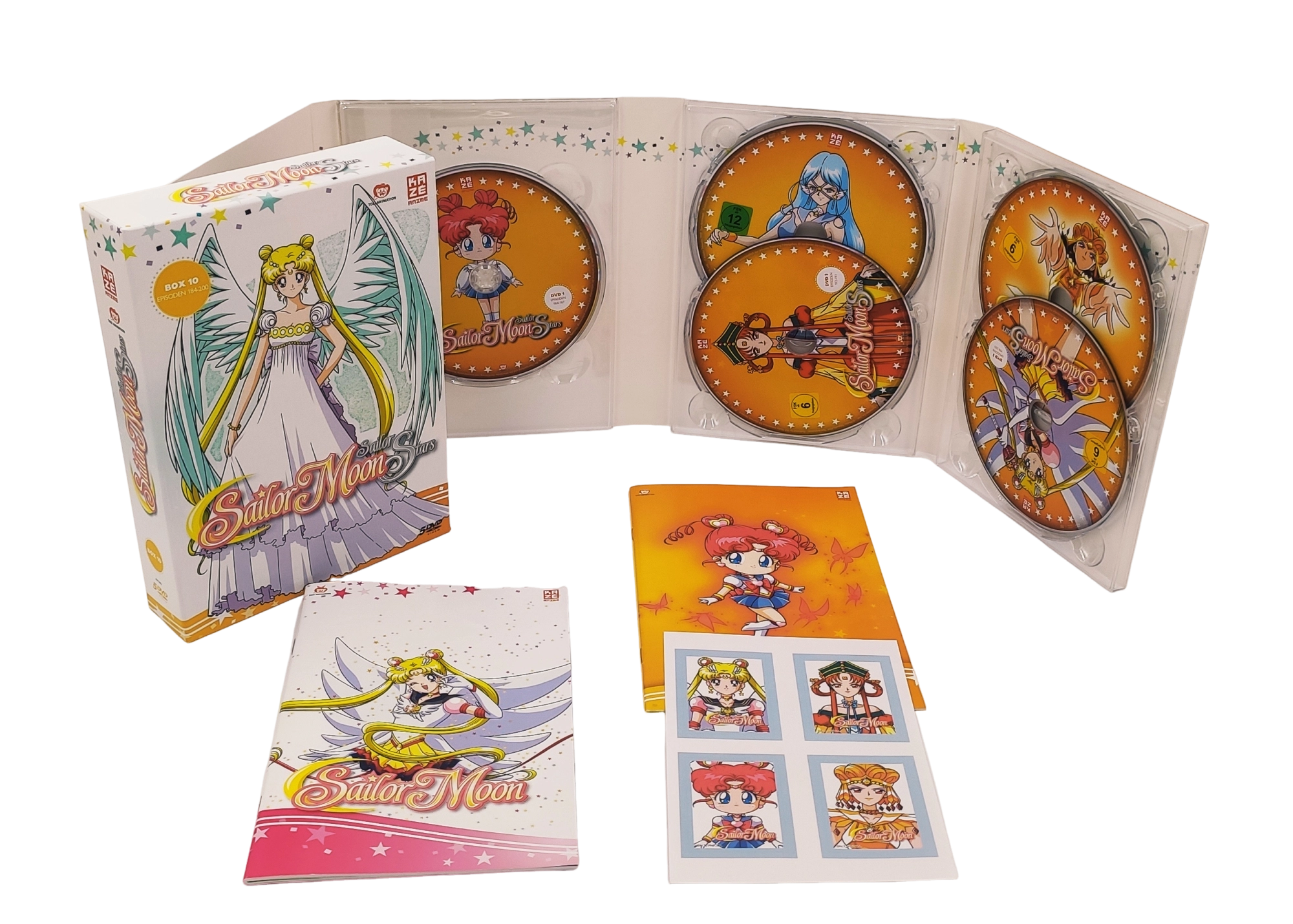 Capture 1 du second coffret Kazé Allemagne première version Saison 5.