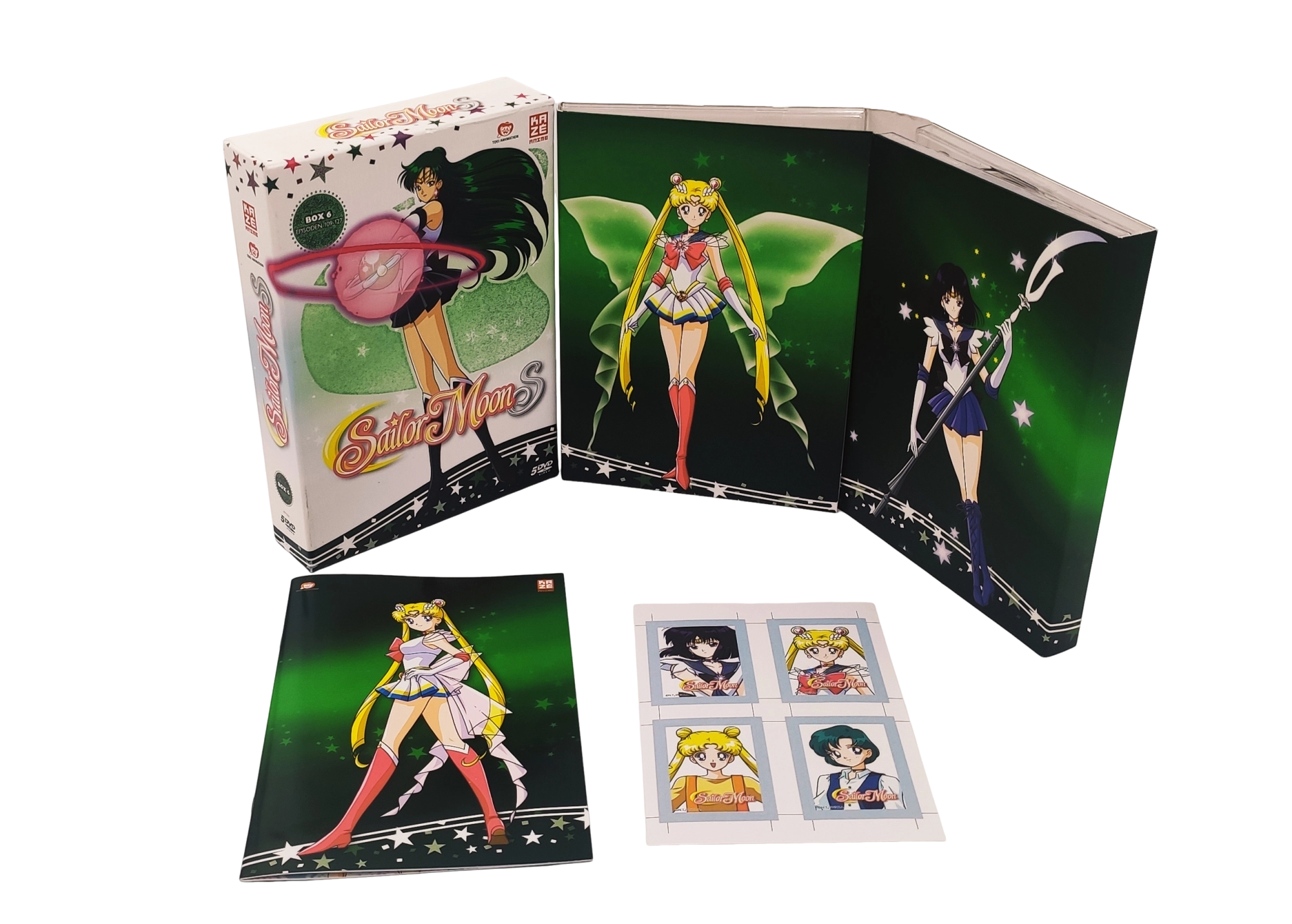 Capture 1 du second coffret Kazé Allemagne première version Saison 3.