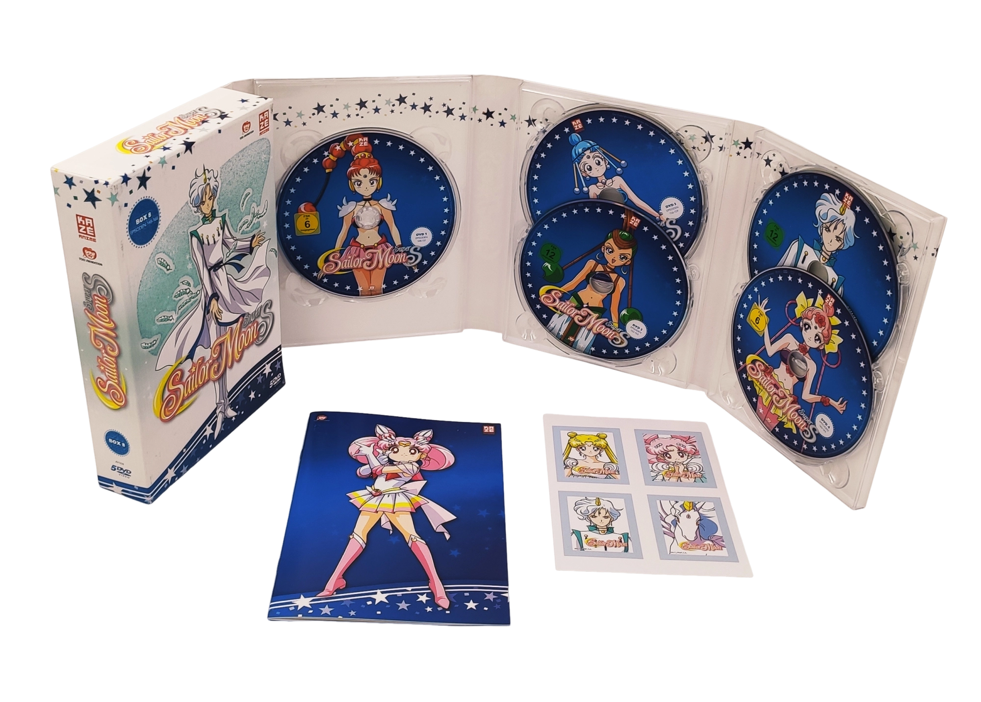 Capture 1 du second coffret Kazé Allemagne première version Saison 4.