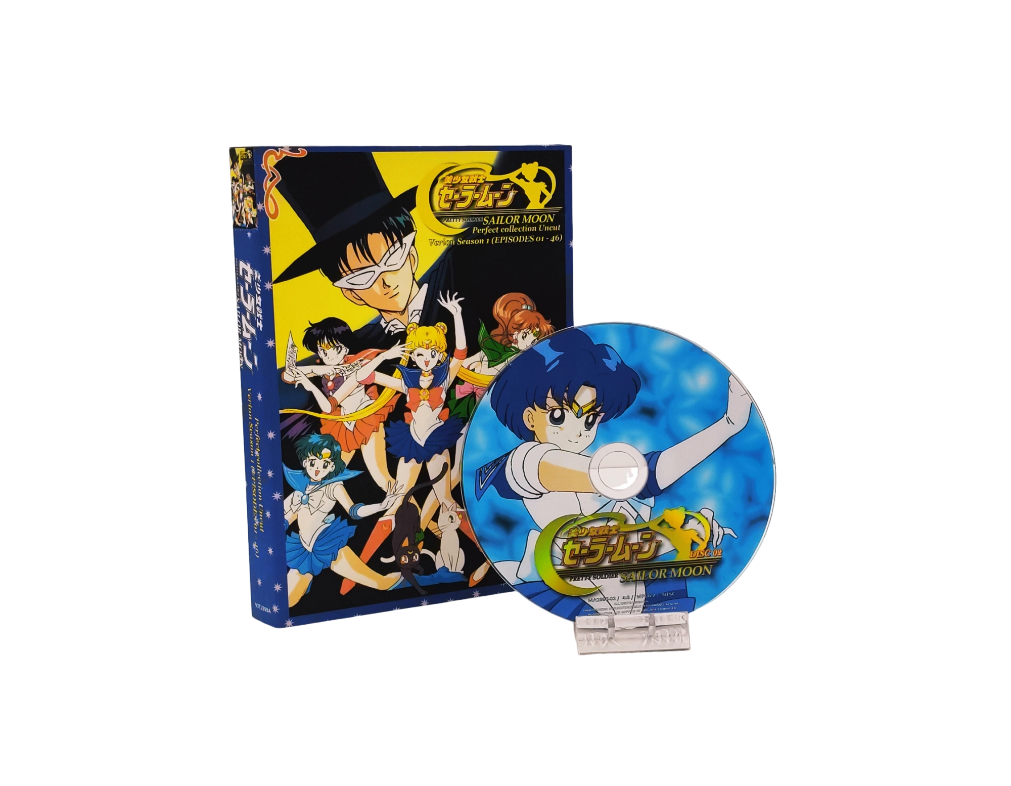 Vue 3 du premier coffret chinois Saison 1.