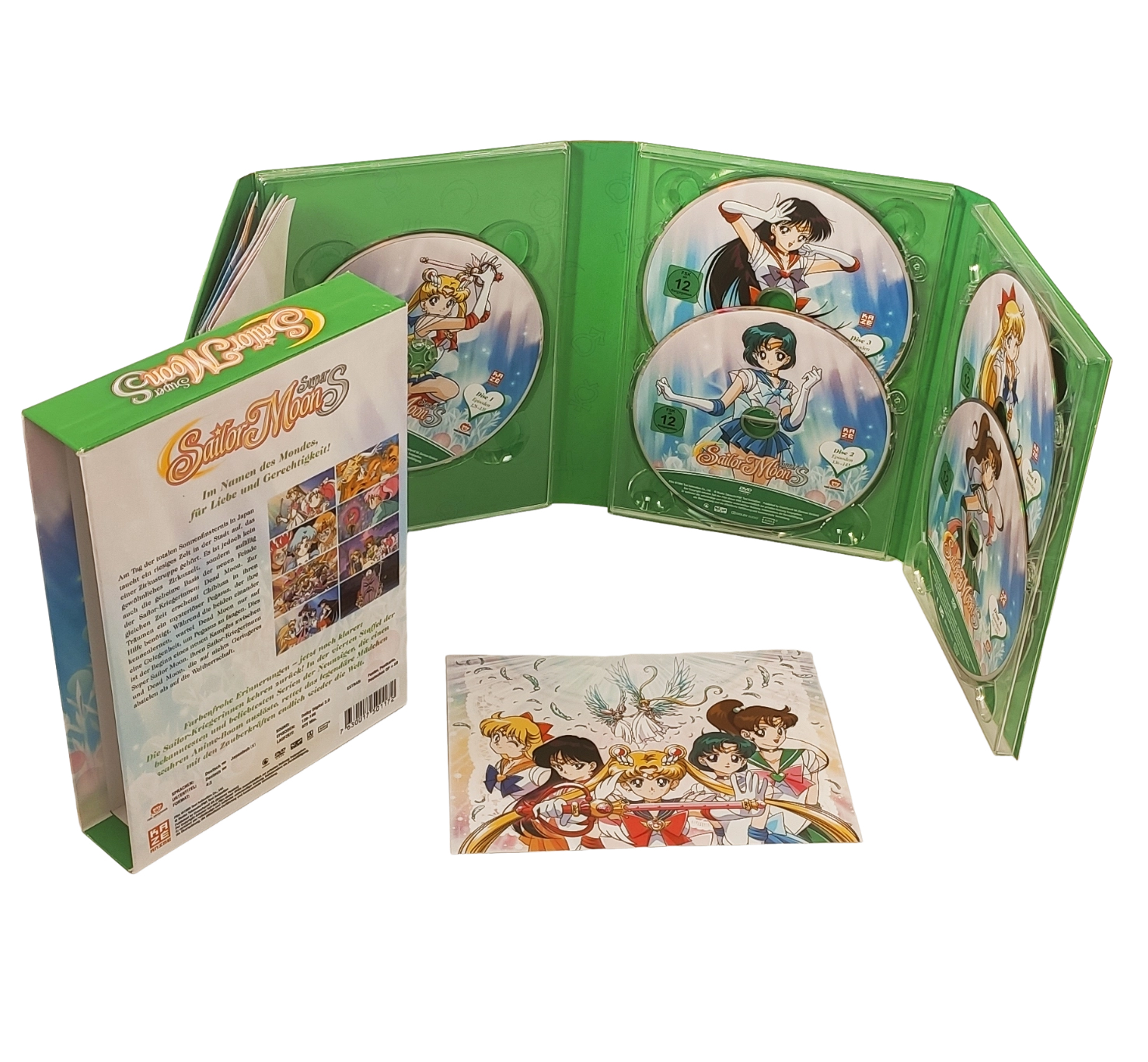 Vue 3 du coffret Kazé Allemagne deuxième version Saison 4.