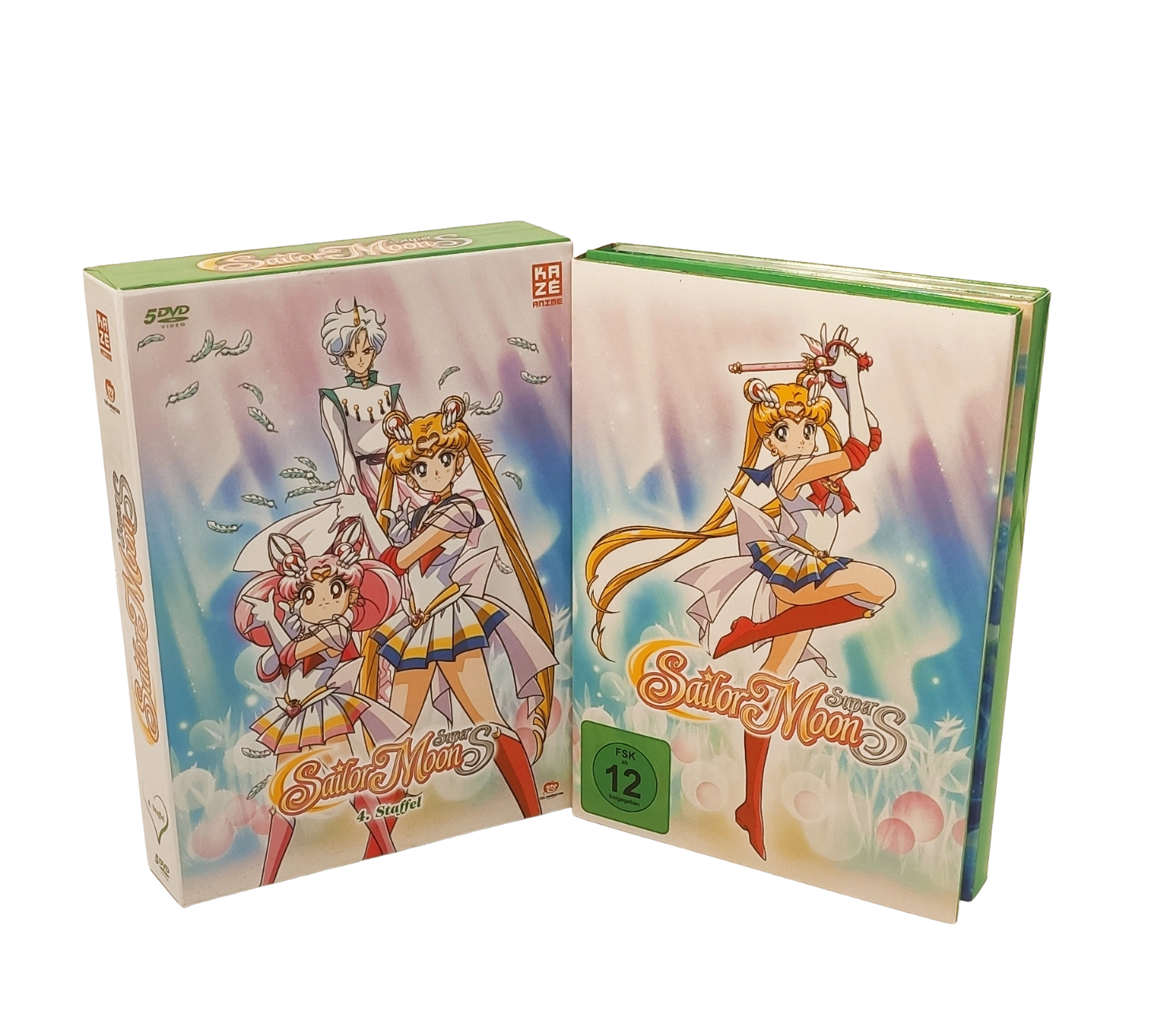 Vue 1 du coffret Kazé Allemagne deuxième version Saison 4.