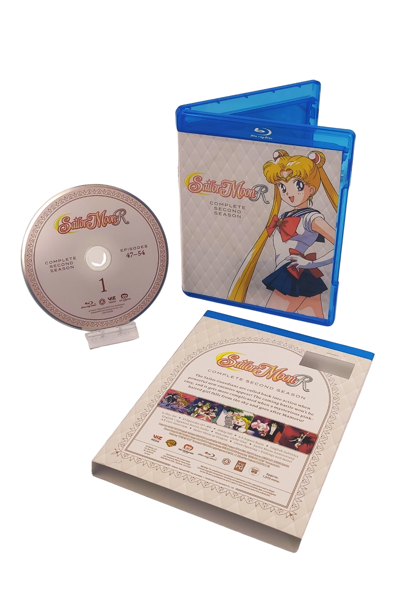 Présentation du coffret Blu-ray USA Viz Media deuxième version saison 2 vue 1.