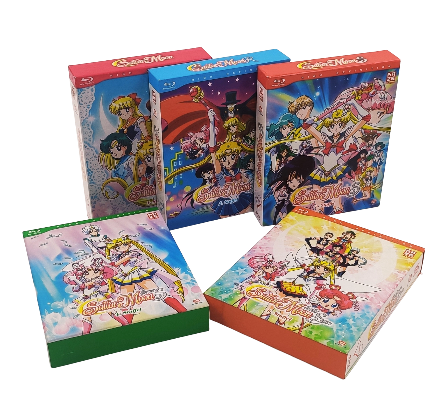 Vue 3 du coffret Kazé Allemagne deuxième version Saison 3.