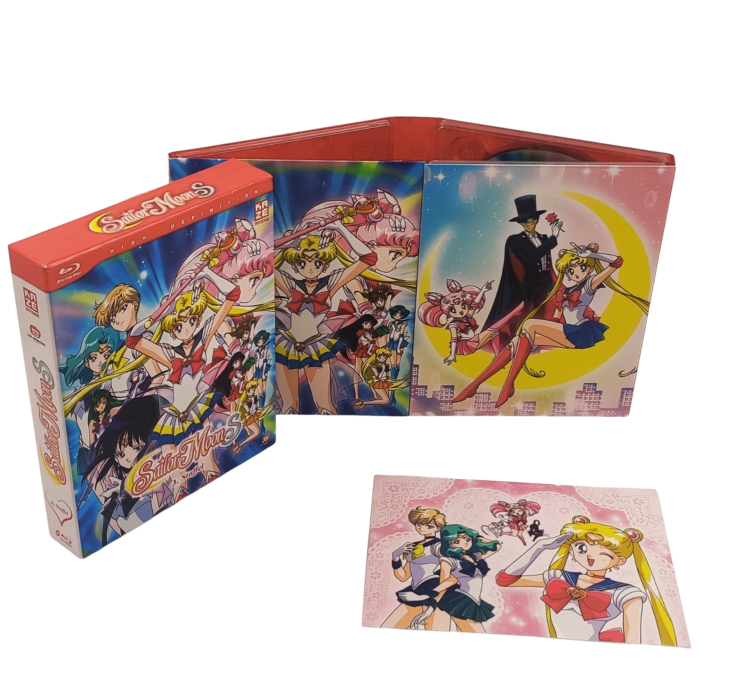 Vue 2 du coffret Kazé Allemagne deuxième version Saison 3.