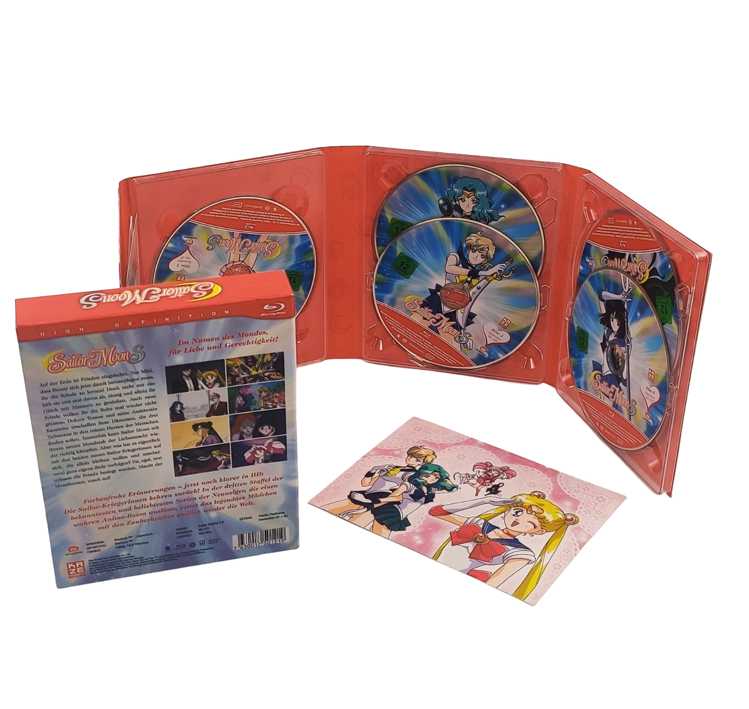 Vue 1 du coffret Kazé Allemagne deuxième version Saison 3.