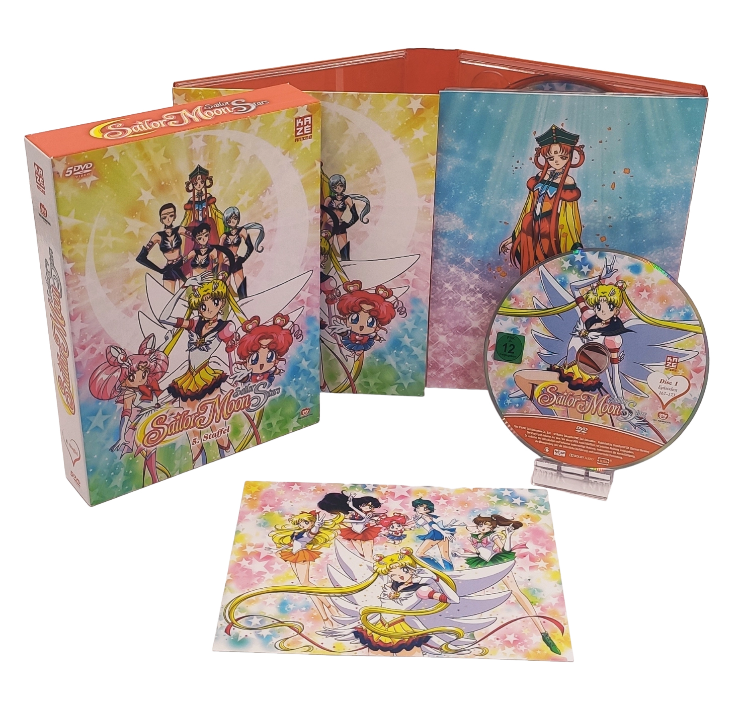 Vue 1 du coffret Kazé Allemagne deuxième version Saison 5.