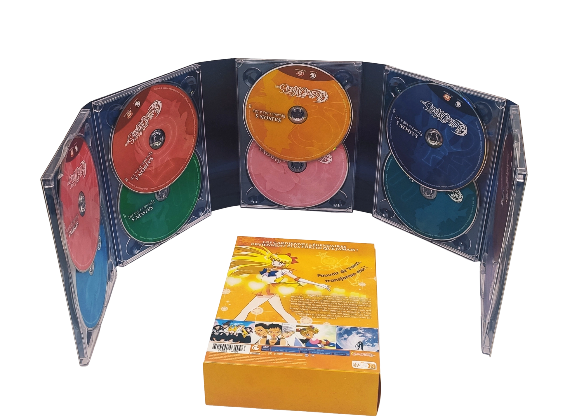 Vue 4 du coffret Crunchyroll.