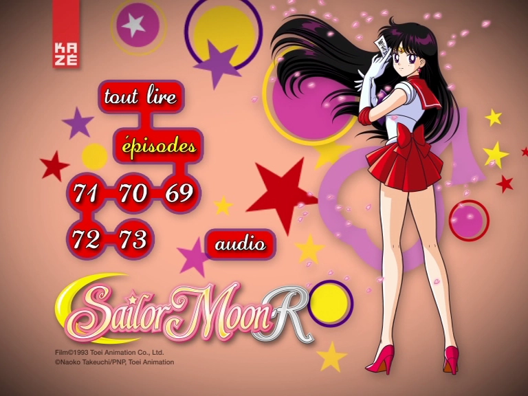 Second menu du disque 3 de l'Ã©dition KazÃƒÂ© Saison 2.