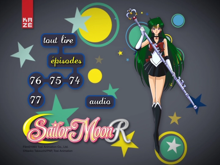 Premier menu du disque 4 de l'Ã©dition KazÃƒÂ© Saison 2.