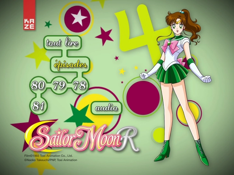 Second menu du disque 4 de l'Ã©dition KazÃƒÂ© Saison 2.