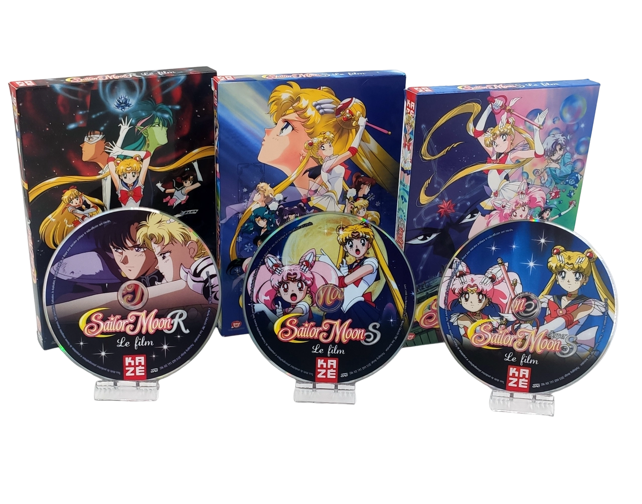 Photo d'ensemble des DVD individuels KazÃƒÂ© films et spÃ©ciaux.