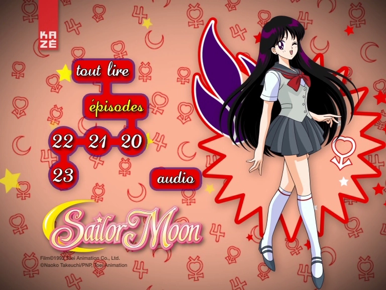 Menu du disque 3 de l'Ã©dition KazÃƒÂ© Saison 1.