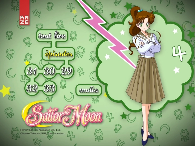 Menu du disque 4 de l'Ã©dition KazÃƒÂ© Saison 1.