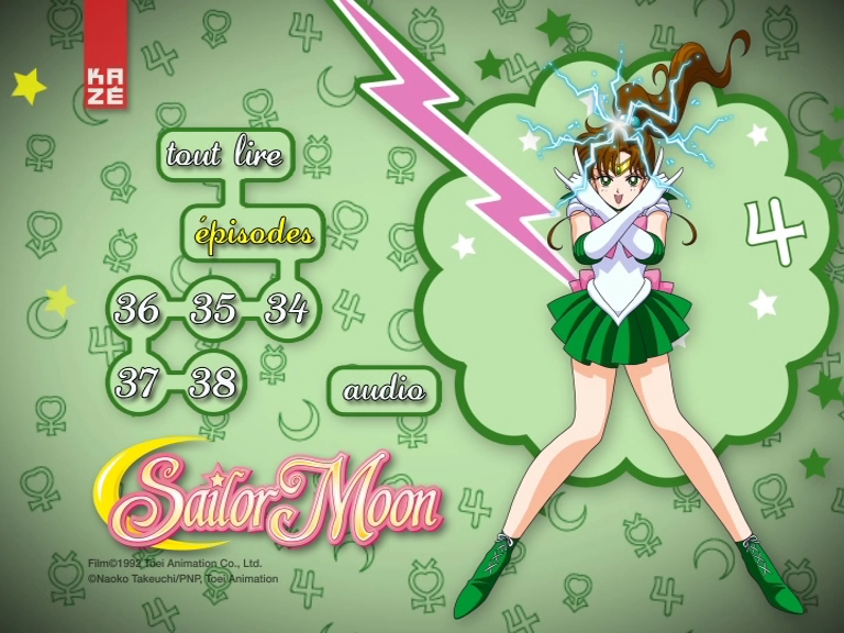 Seconde vue de menu du disque 4 de l'Ã©dition KazÃƒÂ© Saison 1.