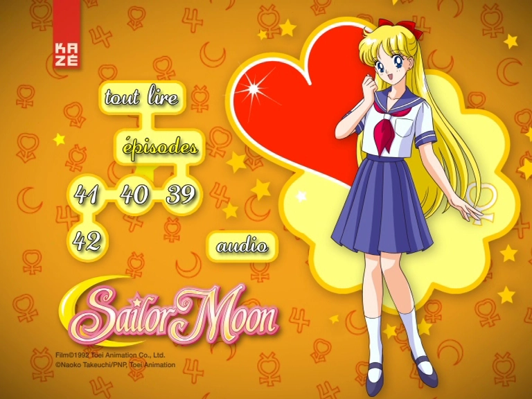 Menu du disque 5 de l'Ã©dition KazÃƒÂ© Saison 1.