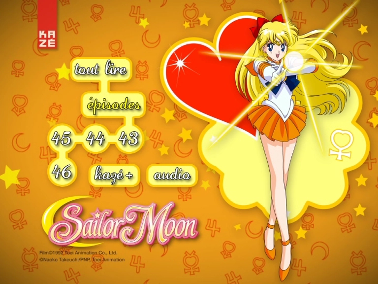 Seconde vue de menu du disque 5 de l'Ã©dition KazÃƒÂ© Saison 1.