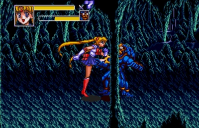 Screenshot 1 — Bishoujo Senshi Sailor Moon Mega Drive