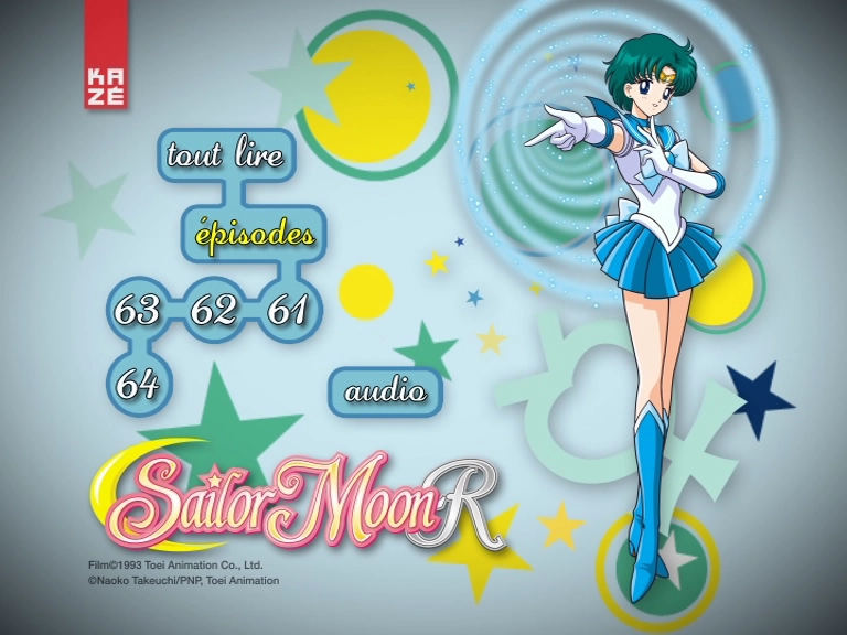 Second menu du disque 2 du coffret secondaire KazÃƒÂ© Saison 2.