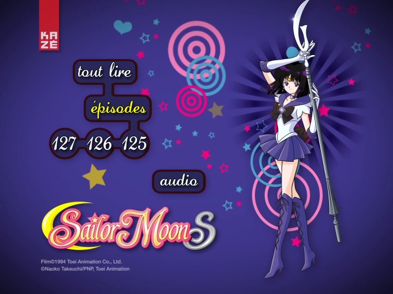 Second menu du disque 5 de l'Ã©dition KazÃƒÂ© Saison 3.