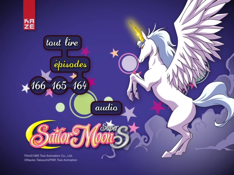 Second menu du disque 5 du collector KazÃƒÂ© Saison 4.