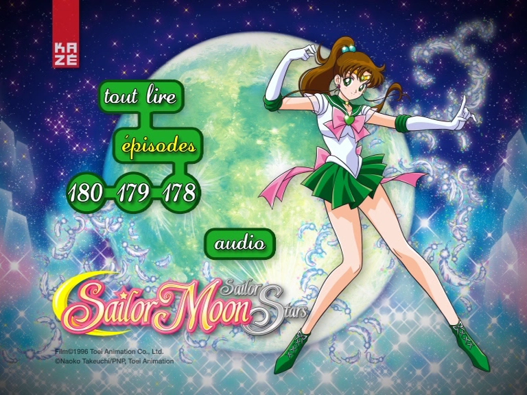Premier menu du disque 2 du collector KazÃƒÂ© Saison 5.