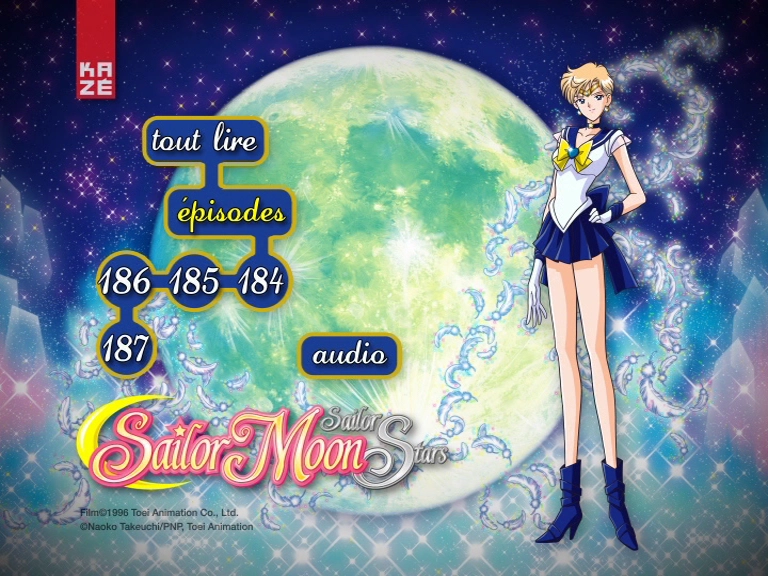 Premier menu du disque 3 du collector KazÃƒÂ© Saison 5.