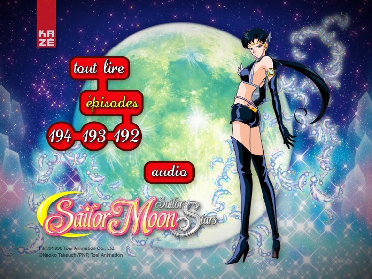 Premier menu du disque 4 du collector KazÃƒÂ© Saison 5.