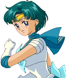 Sailor Mercury — Pretty Soldier Sailor Moon