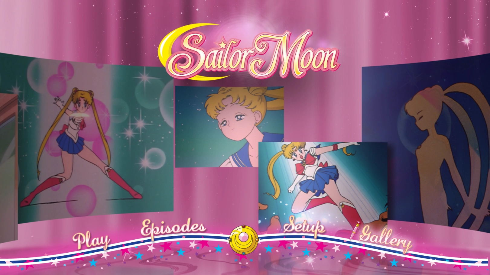 Menu Blu-ray USA Viz Media saison 1 disques 1 a 3.