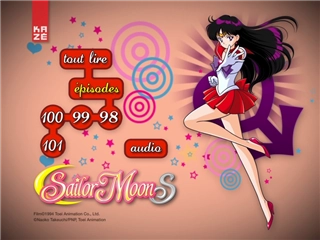 Premier menu du disque 2 du coffret 1/2 KazÃƒÂ© Saison 3.