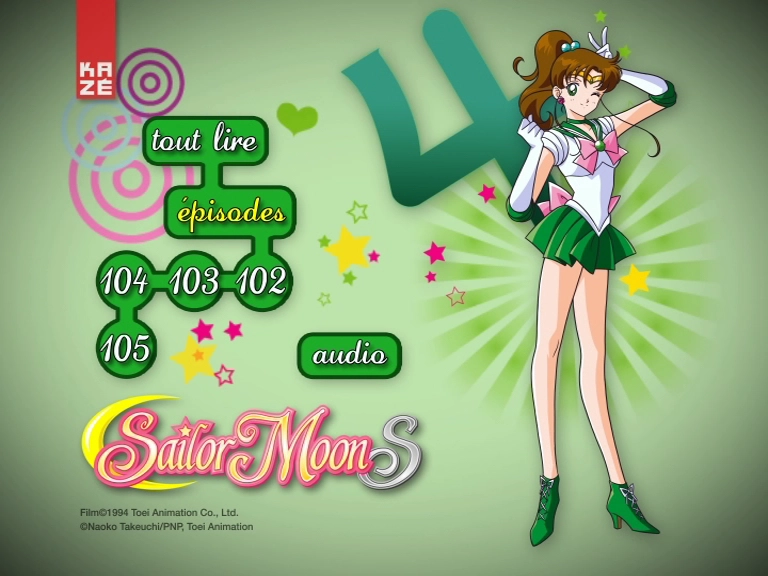 Second menu du disque 2 du coffret 1/2 KazÃƒÂ© Saison 3.