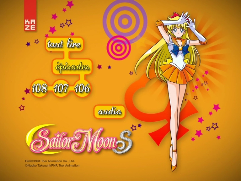 Menu du disque 3 du coffret 1/2 KazÃƒÂ© Saison 3.