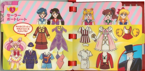 Pages 6–7 — Sailor Moon SuperS Sega Pico