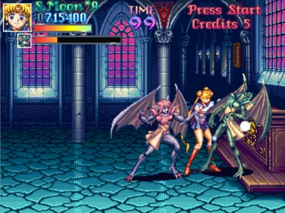 Gameplay — Pretty Soldier Sailor Moon