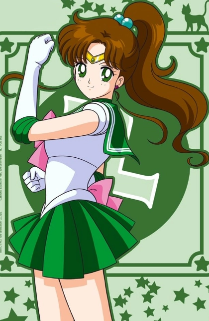 Illustration centrale de Sailor Jupiter
