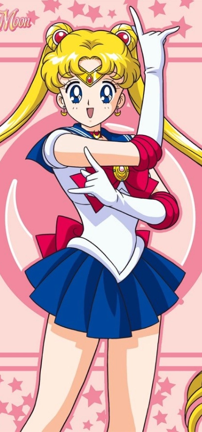 Illustration centrale de Sailor Moon