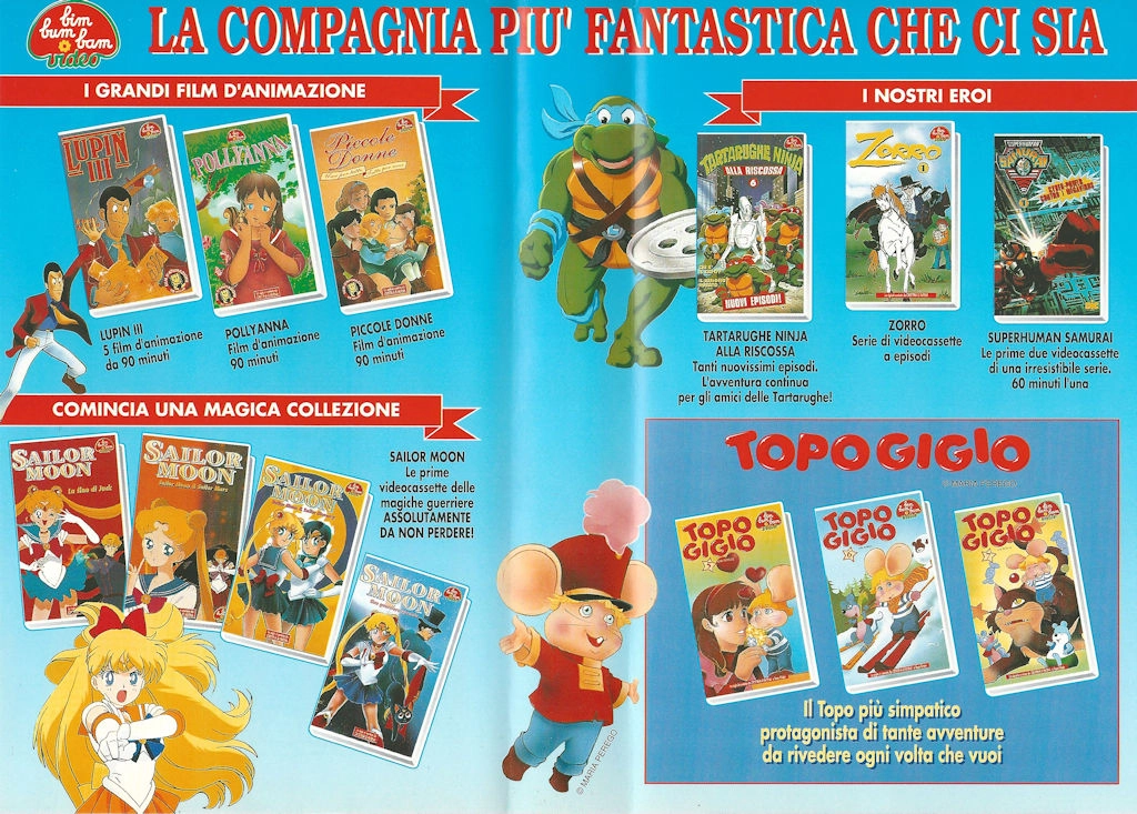 Visuel annexe VHS Italie volume 5