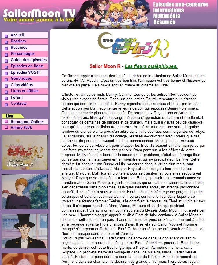 Capture legacy de SailorMoon TV