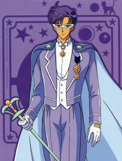Illustration centrale de Tuxedo Mask