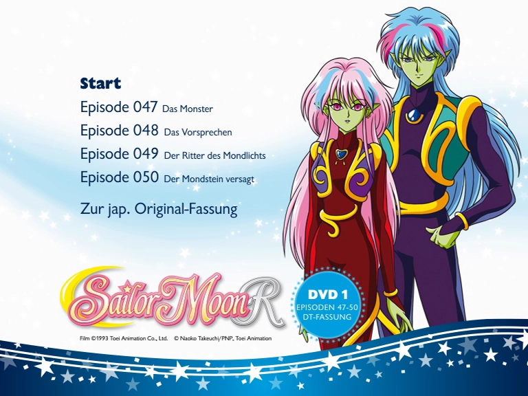 Screenshot 1 du disque 1 Kazé Allemagne première version Saison 2.