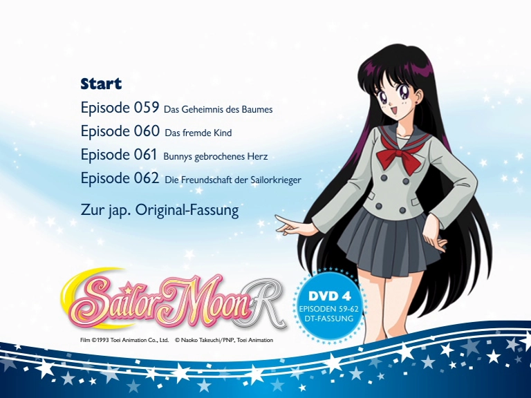 Screenshot 2 du disque 1 Kazé Allemagne première version Saison 2.