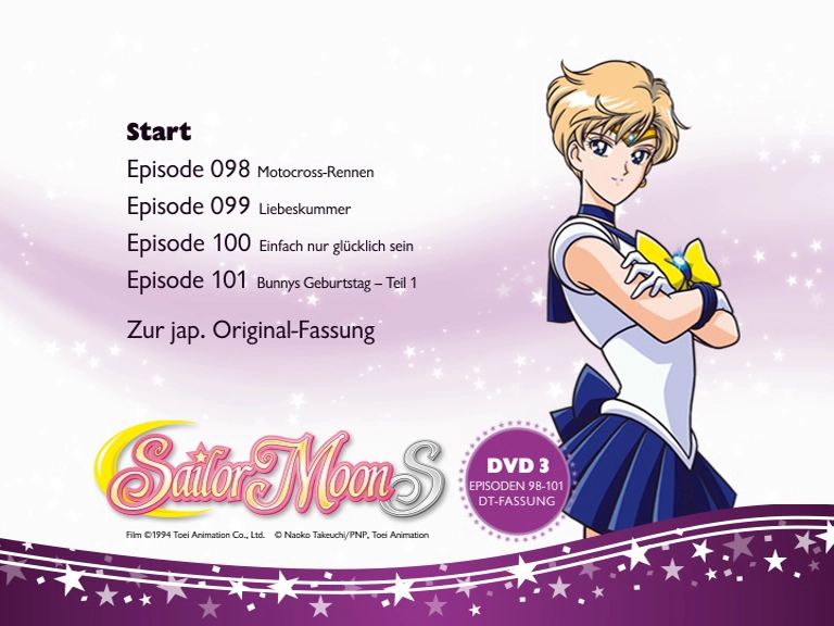 Screenshot 2 du disque 1 Kazé Allemagne première version Saison 3.