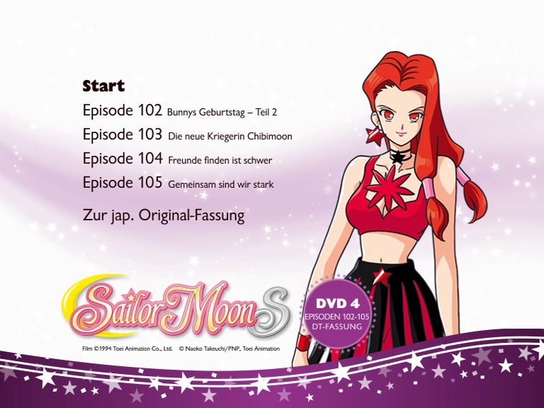 Screenshot 3 du disque 1 Kazé Allemagne première version Saison 3.