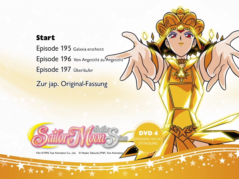 Screenshot 3 du disque 2 Kazé Allemagne première version Saison 5.