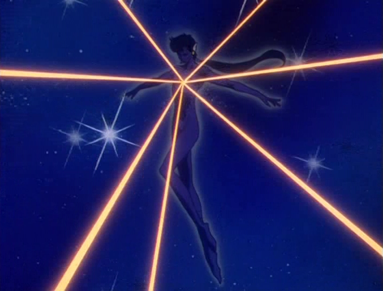 Transformation de Sailor Star Fighter